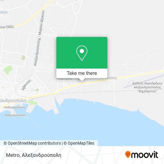 Metro map