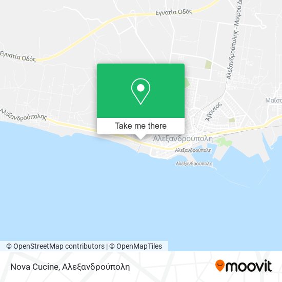 Nova Cucine map
