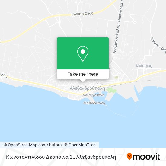 Κωνσταντινίδου Δέσποινα Σ. map