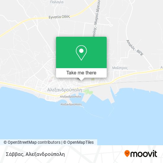 Σάββας map
