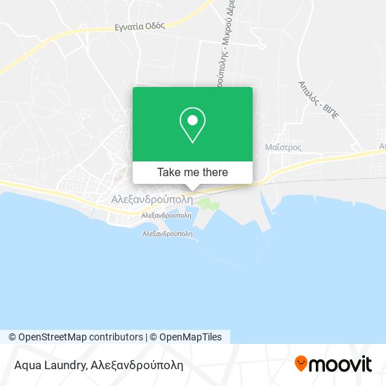 Aqua Laundry map