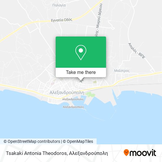 Tsakaki Antonia Theodoros map