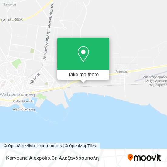 Karvouna-Alexpolis.Gr map