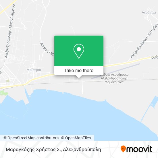 Μαραγκόζης Χρήστος Σ. map