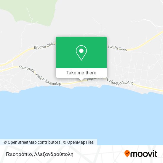 Γαιοτρόπιο map