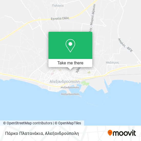 Πάρκο Πλατανάκια map