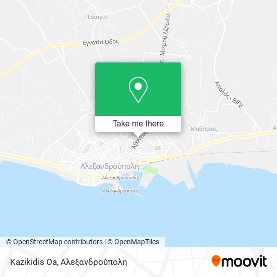 Kazikidis Oa map