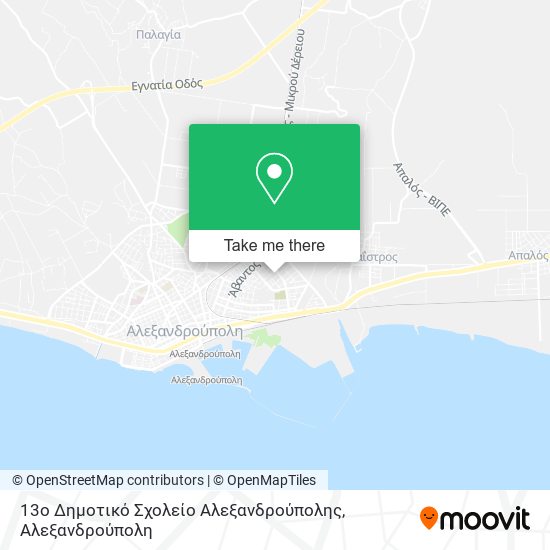 13ο Δημοτικό Σχολείο Αλεξανδρούπολης map