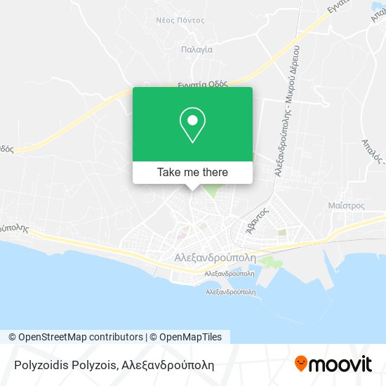Polyzoidis Polyzois map