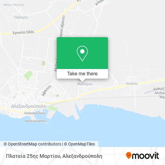 Πλατεία 25ης Μαρτίου map