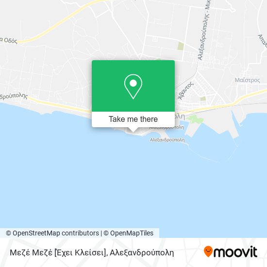 Μεζέ Μεζέ [Έχει Κλείσει] map