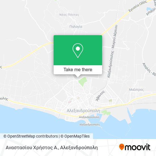Αναστασίου Χρήστος Α. map