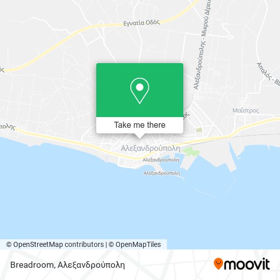 Breadroom map
