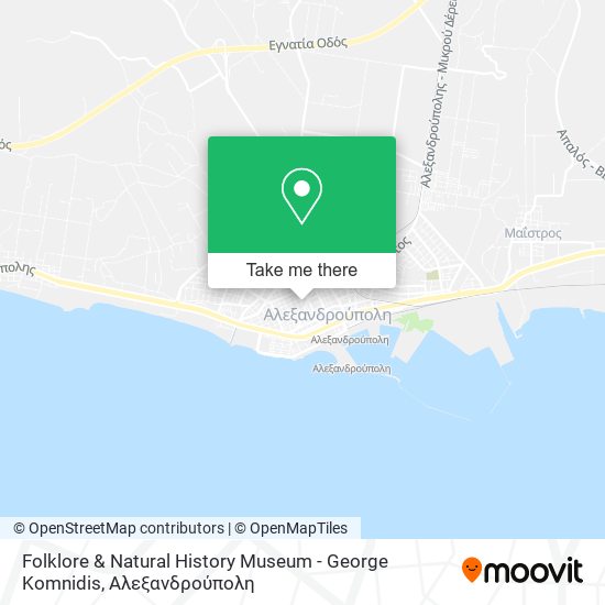 Folklore & Natural History Museum - George Komnidis map