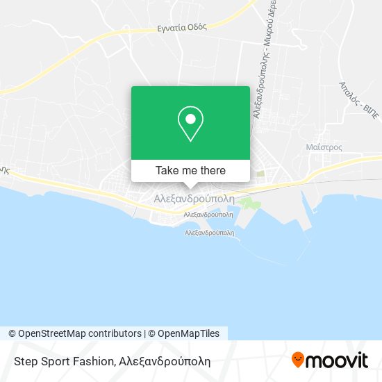 Step Sport Fashion map