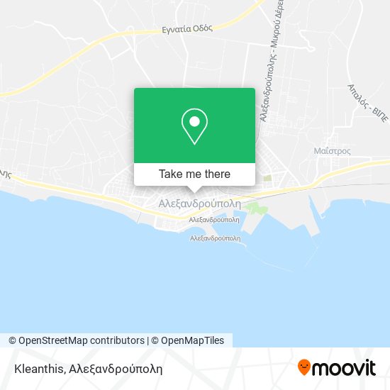 Kleanthis map