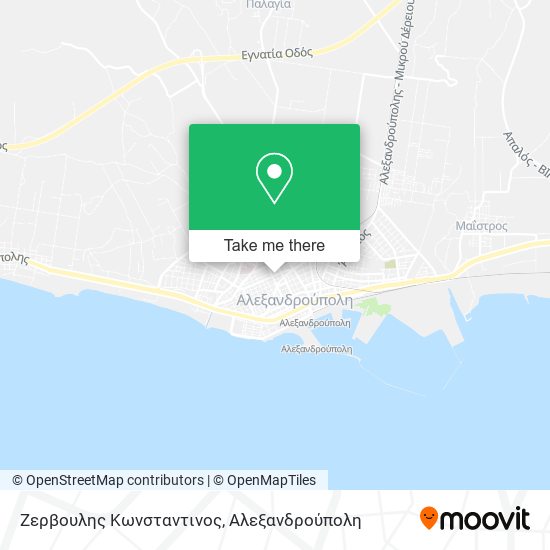 Ζερβουλης Κωνσταντινος map