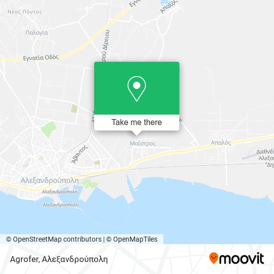 Agrofer map