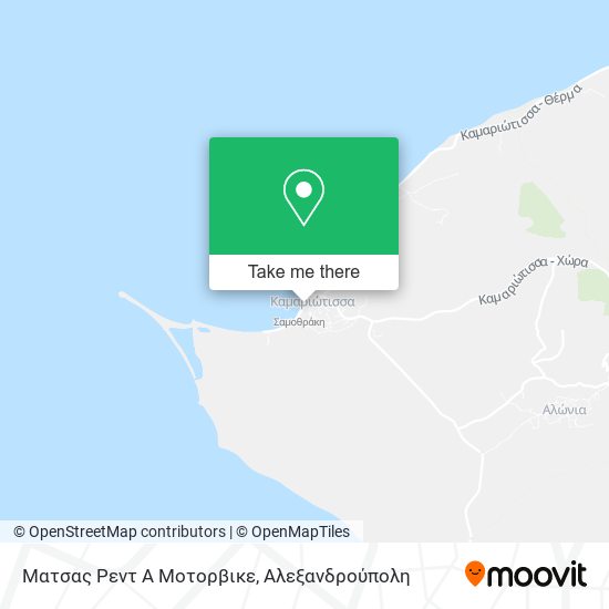 Ματσας Ρεντ Α Μοτορβικε map