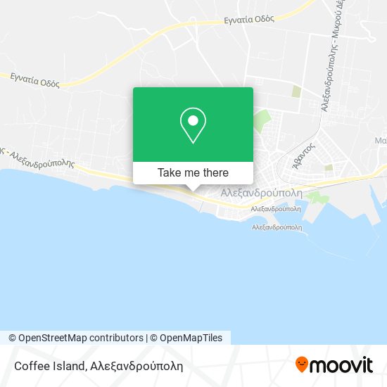 Coffee Island map