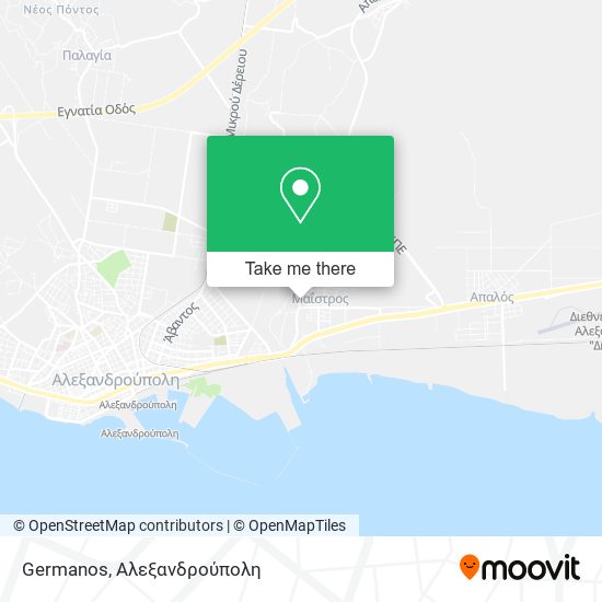 Germanos map