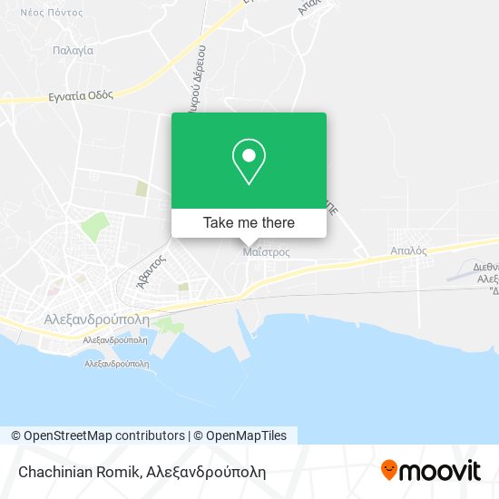 Chachinian Romik map