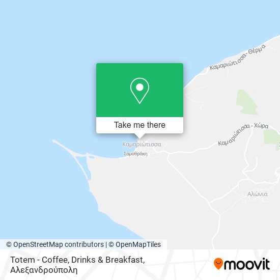 Totem - Coffee, Drinks & Breakfast map