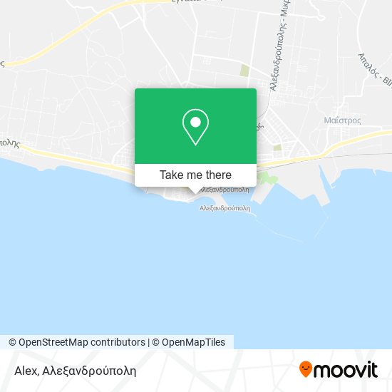 Alex map