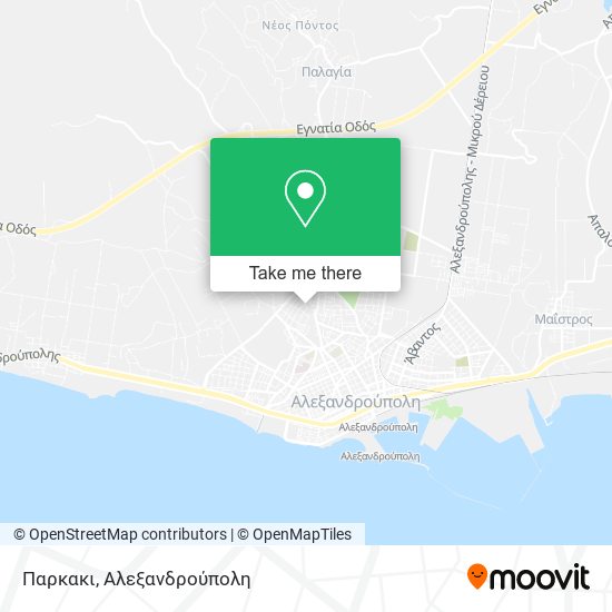 Παρκακι map