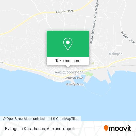 Evangelia Karathanas map
