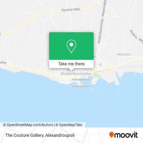 The Couture Gallery map