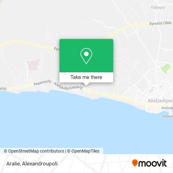 Aralie map
