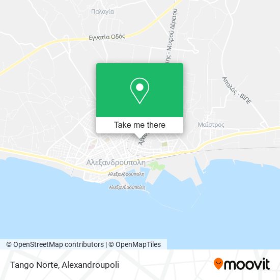 Tango Norte map