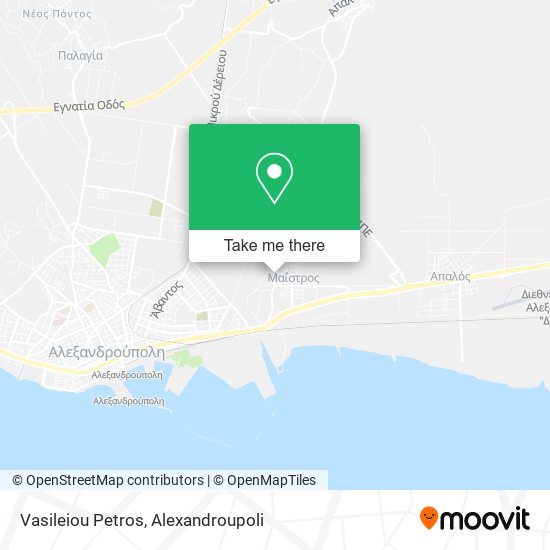 Vasileiou Petros map