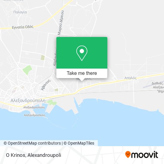 O Krinos map