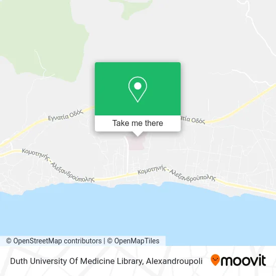 Duth University Of Medicine Library map