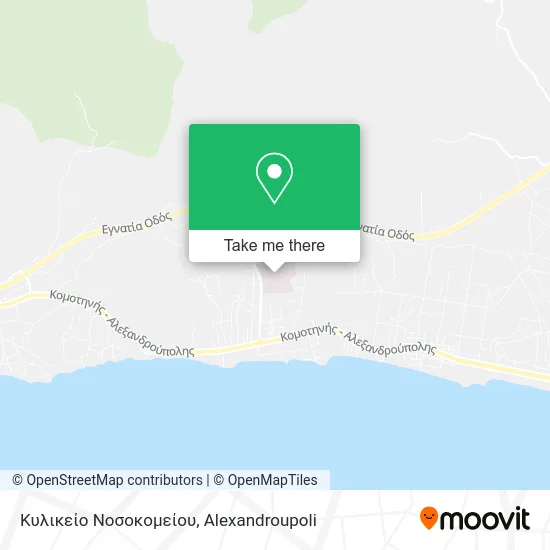 Κυλικείο Νοσοκομείου map
