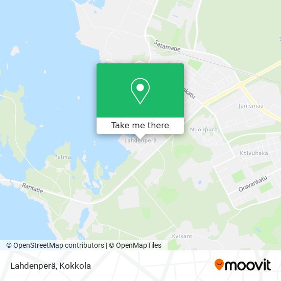 Lahdenperä map