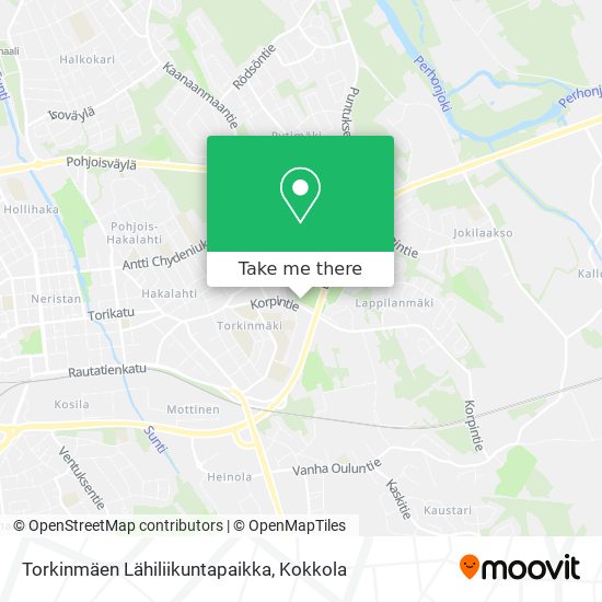 Torkinmäen Lähiliikuntapaikka map