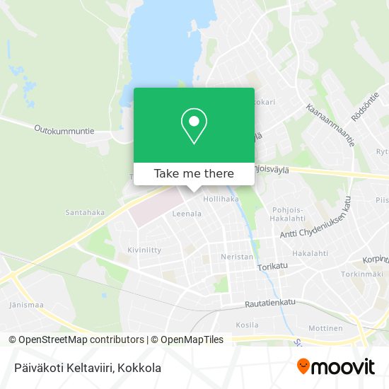 Päiväkoti Keltaviiri map