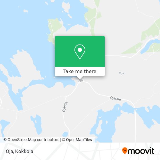 Öja map