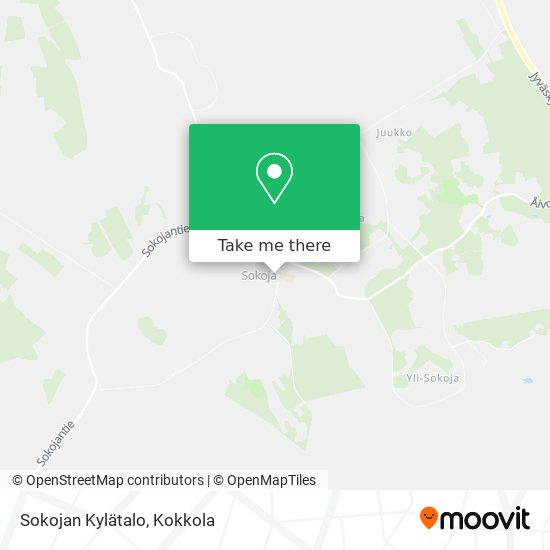 Sokojan Kylätalo map