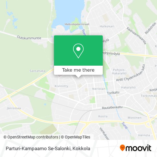 Parturi-Kampaamo Se-Salonki map
