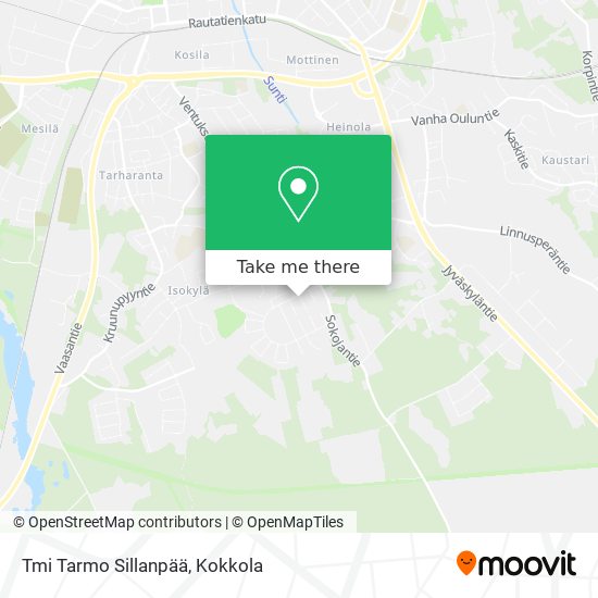 Tmi Tarmo Sillanpää map