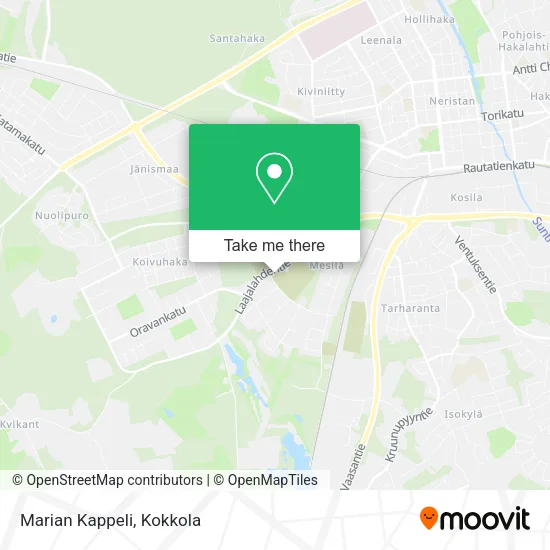 Marian Kappeli map