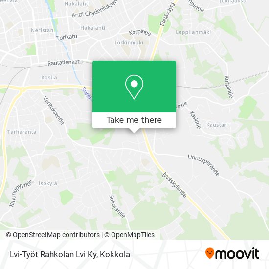 Lvi-Työt Rahkolan Lvi Ky map