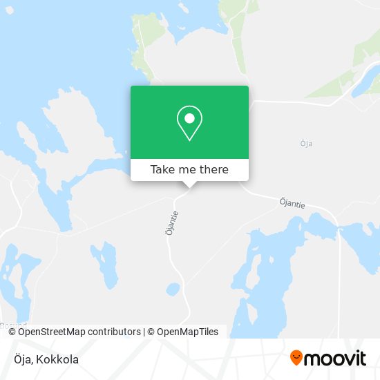 Öja map