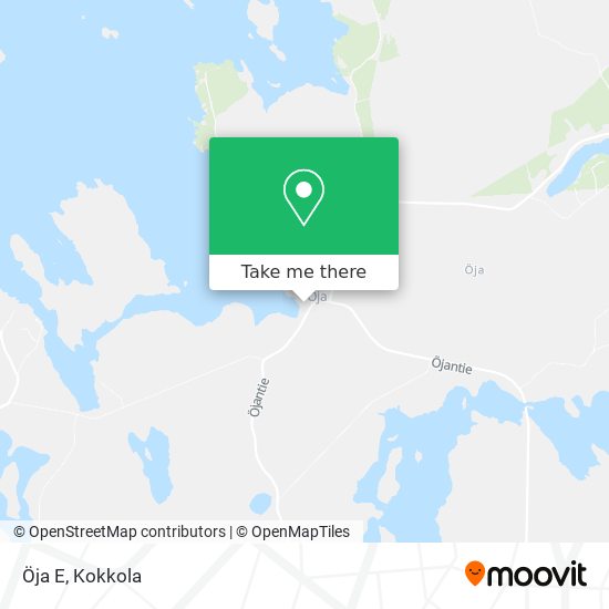 Öja E map