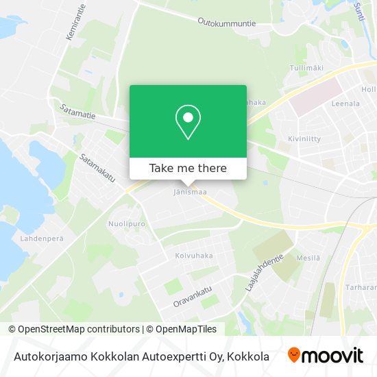 Autokorjaamo Kokkolan Autoexpertti Oy map