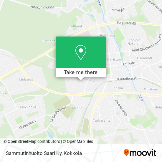 Sammutinhuolto Saari Ky map